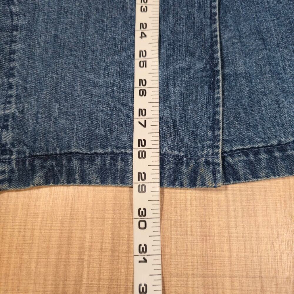 Orvis Vintage Women's Denim Jacket Size 14 Blue Pockets Casual Preppy - Picture 7 of 9